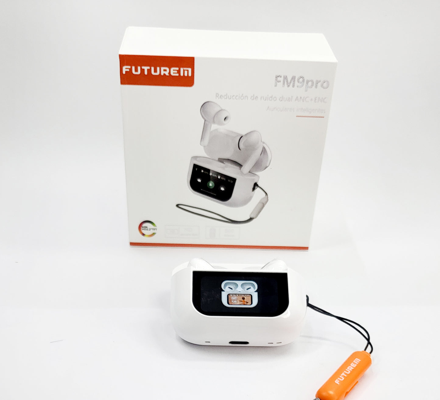 Audífonos Inteligentes FM9Pro FUTUREM Reducción de Ruido Dual